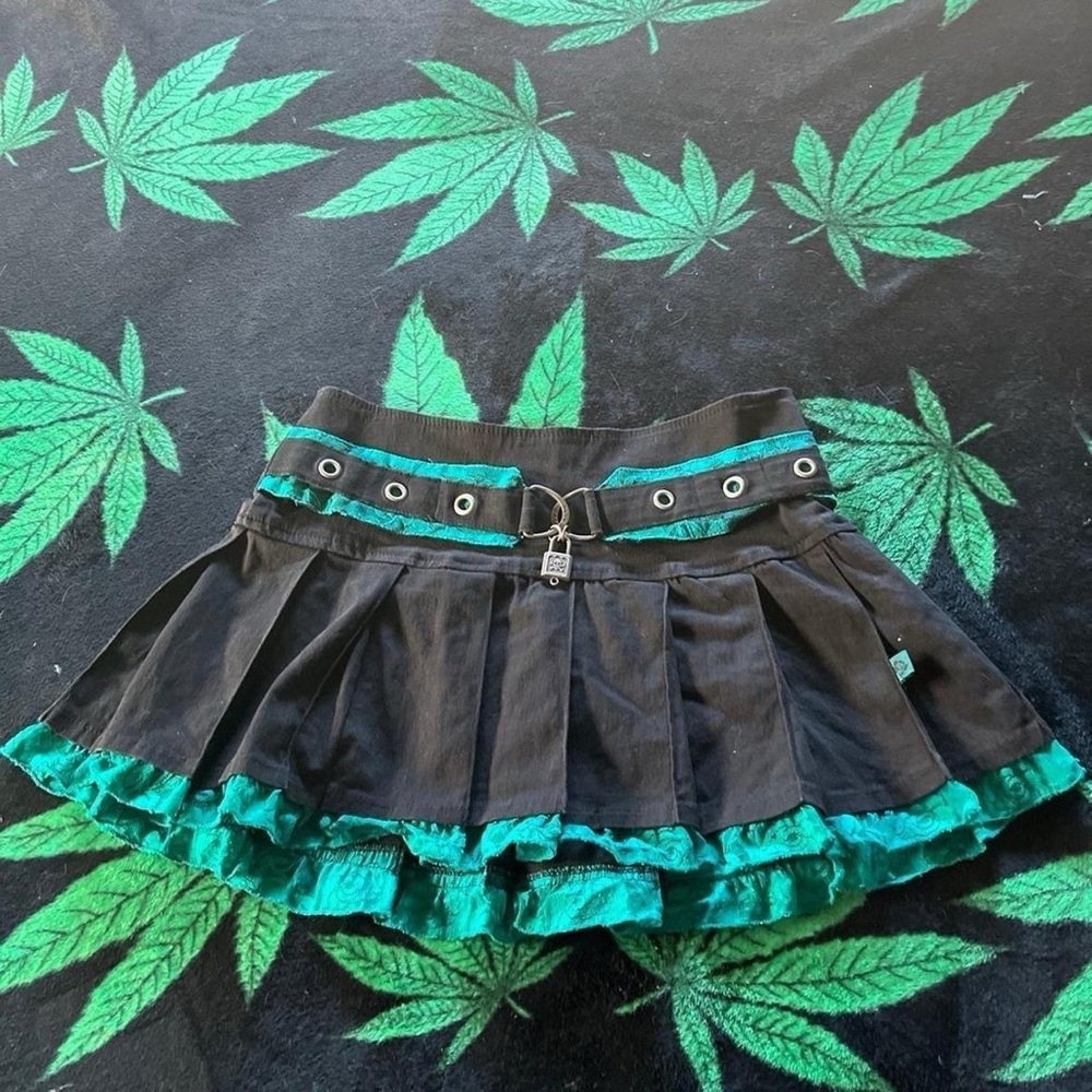 Tripp nyc teal skirt M